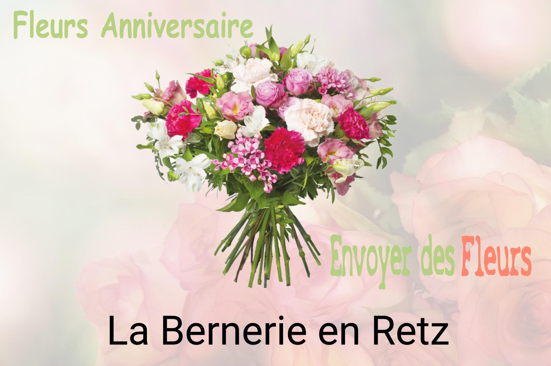 Bouquet de fleurs d’anniversaire livré à La Bernerie-en-Retz