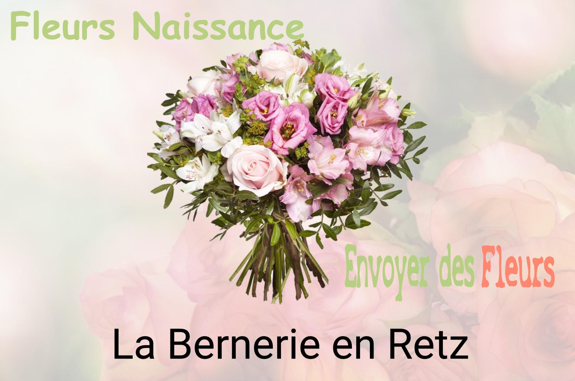 Bouquet de fleurs de naissance livré à La Bernerie-en-Retz